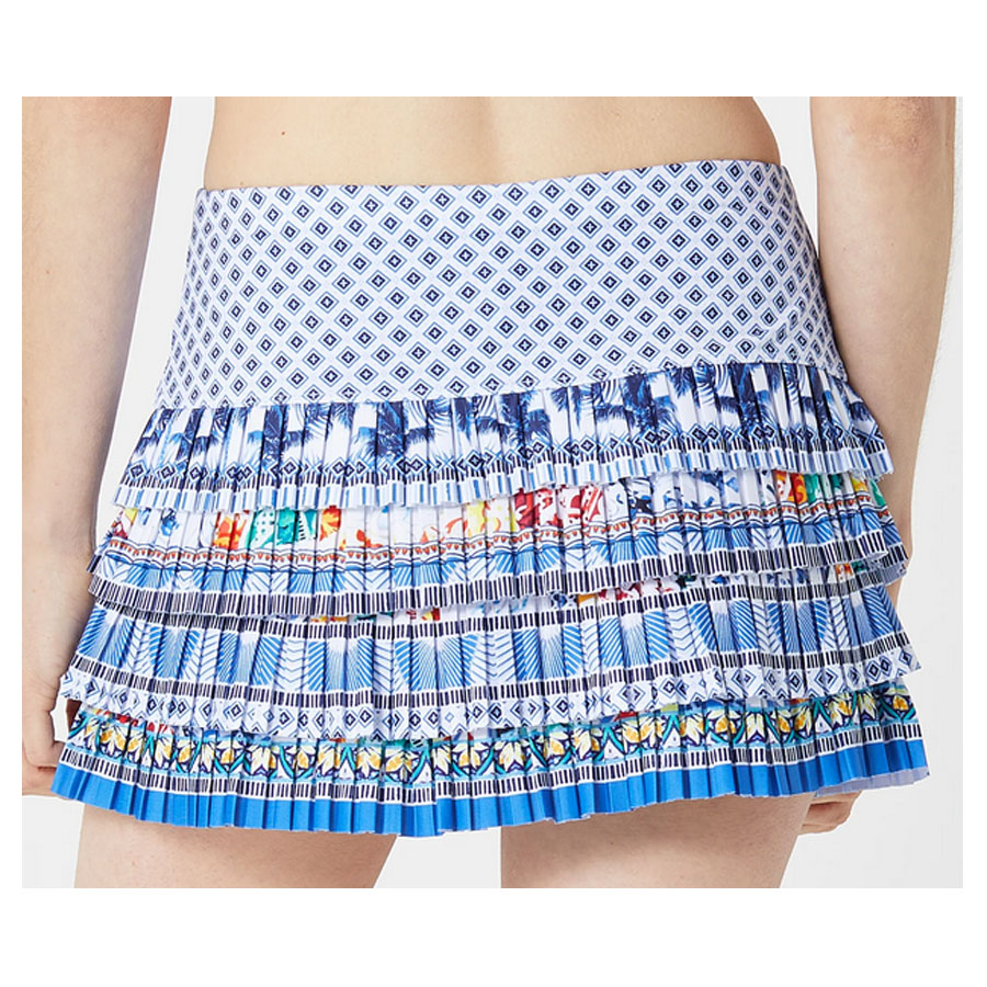 Paisley Paradise Athletic Skirt - Sweet Spot Skirts