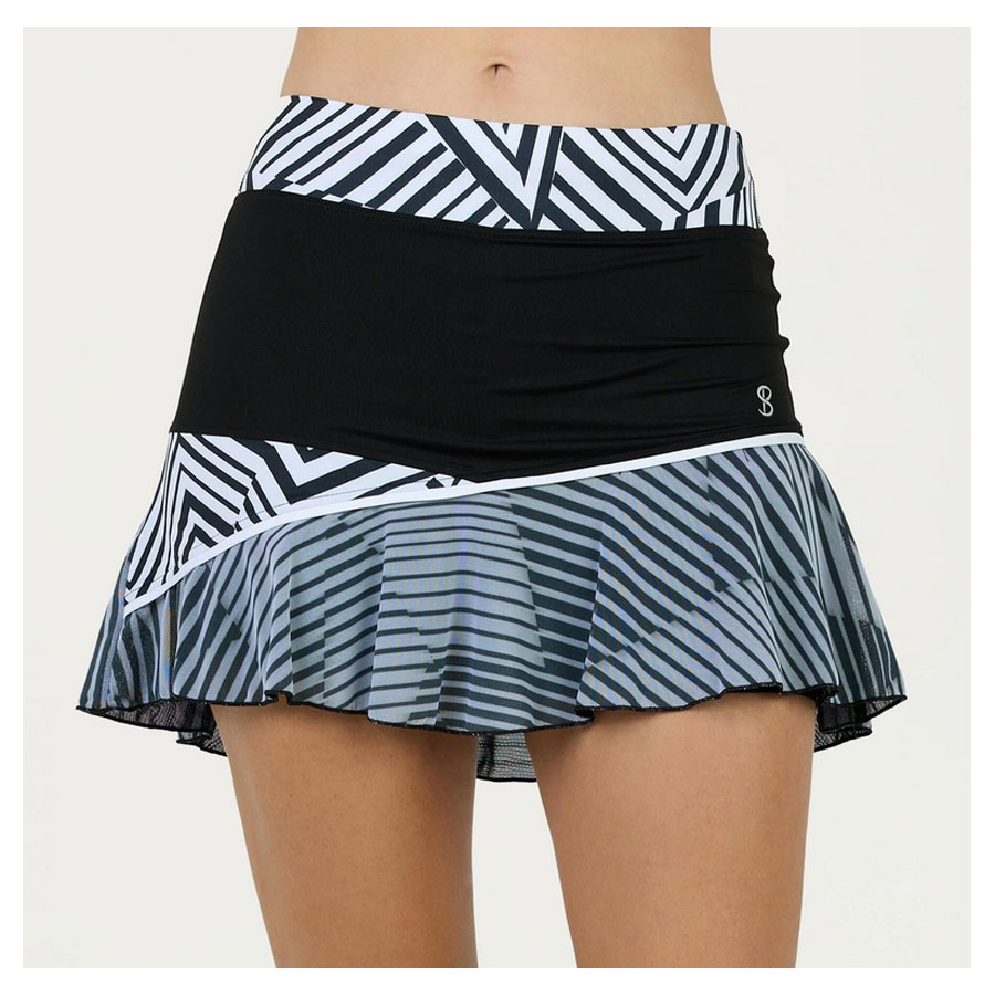 Black tennis skirt 14 inch cheap
