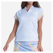 Lucky in Love Liberty in Love Chambray Blossom Short Sleeve